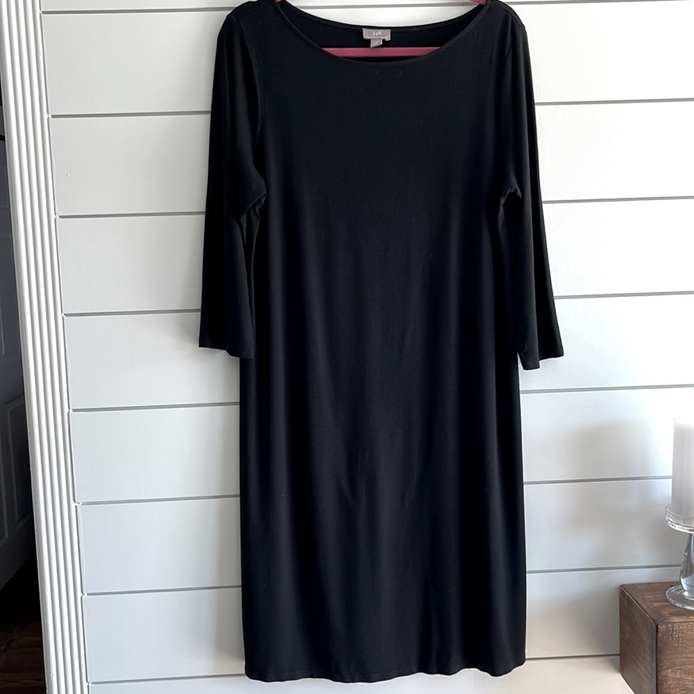 J. Jill Wearever Collection Black Dress